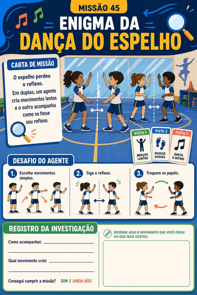 Missão 45: Enigma da Dança do Espelho