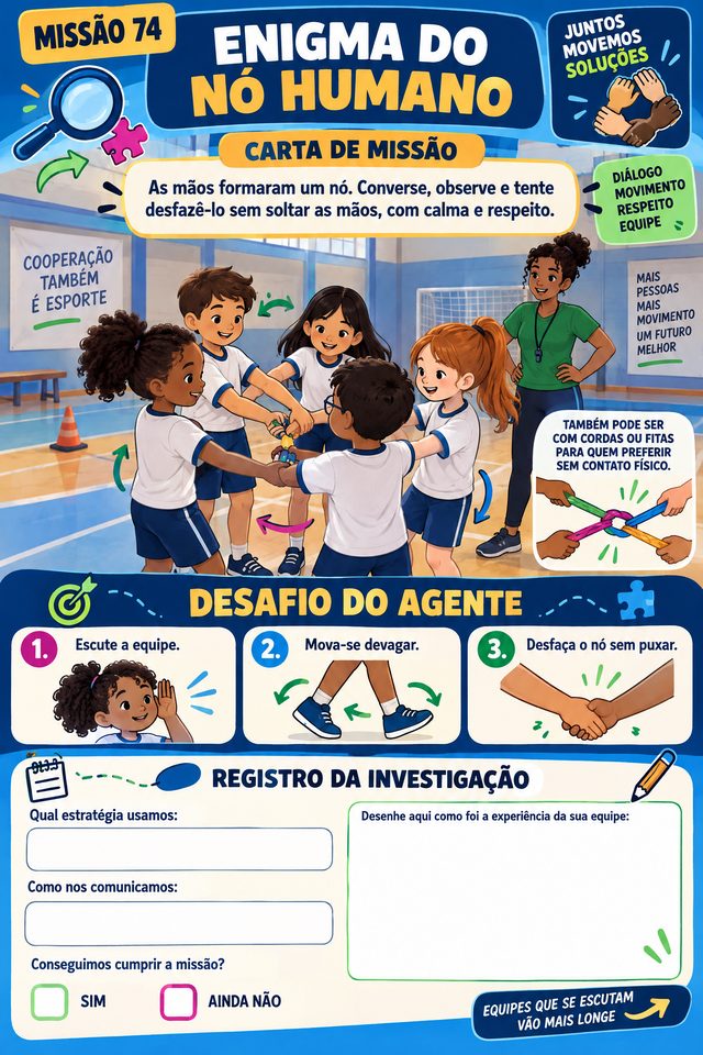 Missão 74: Enigma do Nó Humano